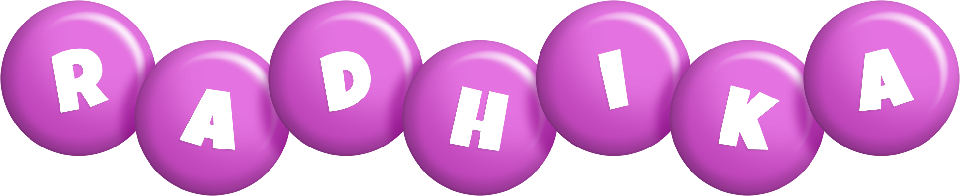Radhika candy-purple logo