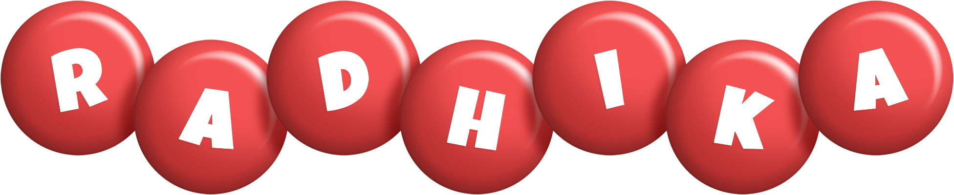 Radhika candy-red logo