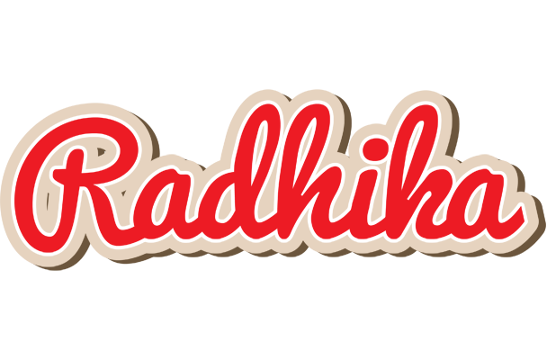 Radhika chocolate logo