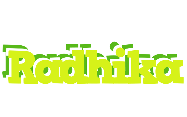 Radhika citrus logo