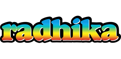 Radhika color logo