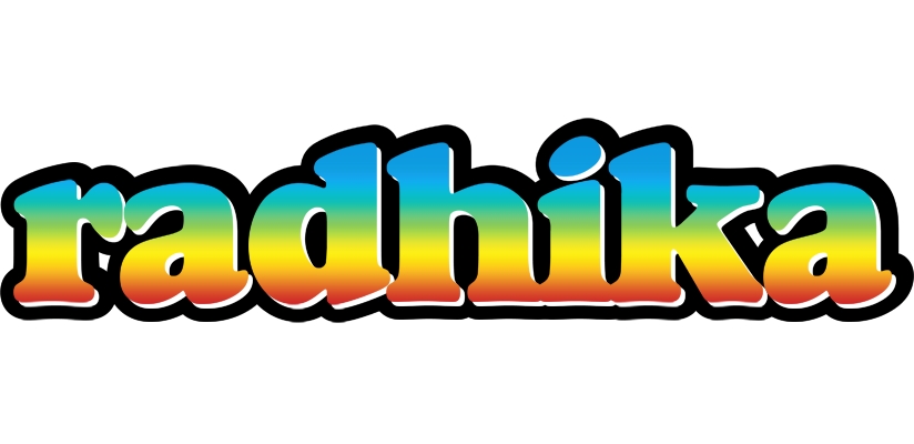 Radhika color logo