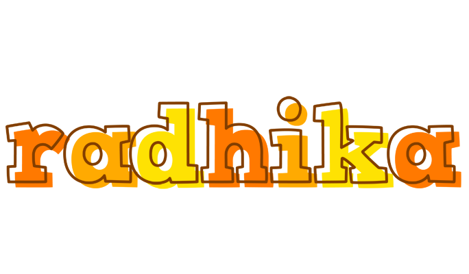 Radhika desert logo