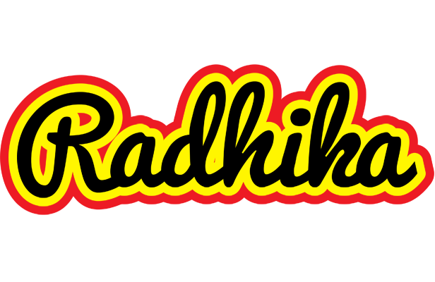 Radhika flaming logo