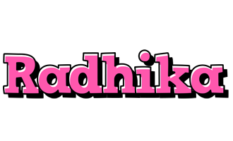 Radhika girlish logo