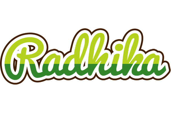 Radhika golfing logo
