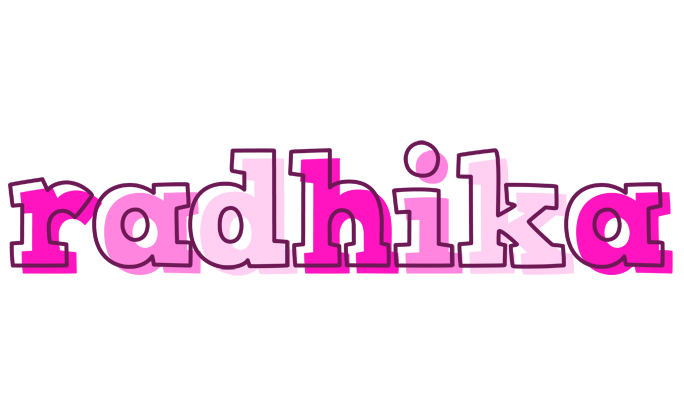 Radhika hello logo