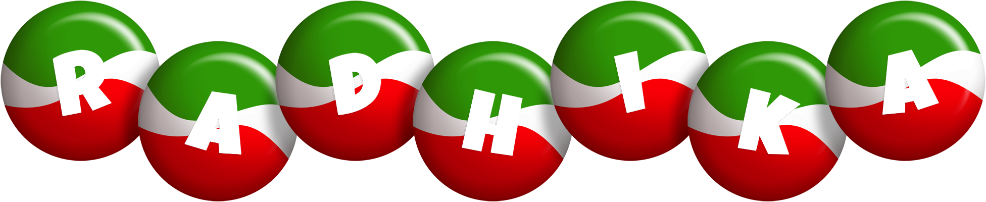 Radhika italy logo