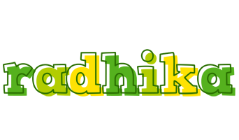 Radhika juice logo