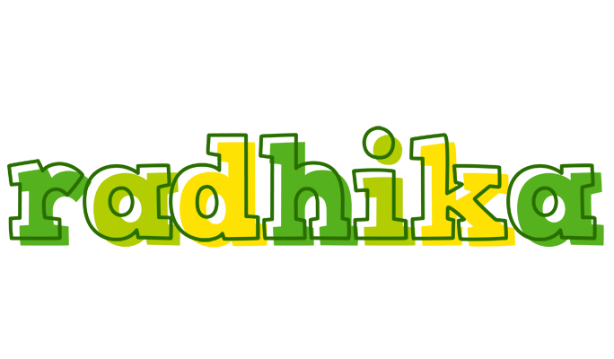 Radhika juice logo