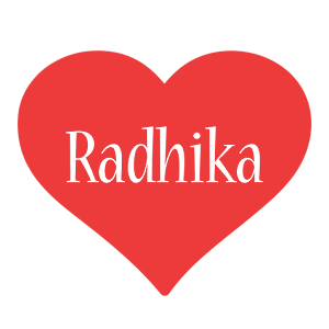 Radhika love logo