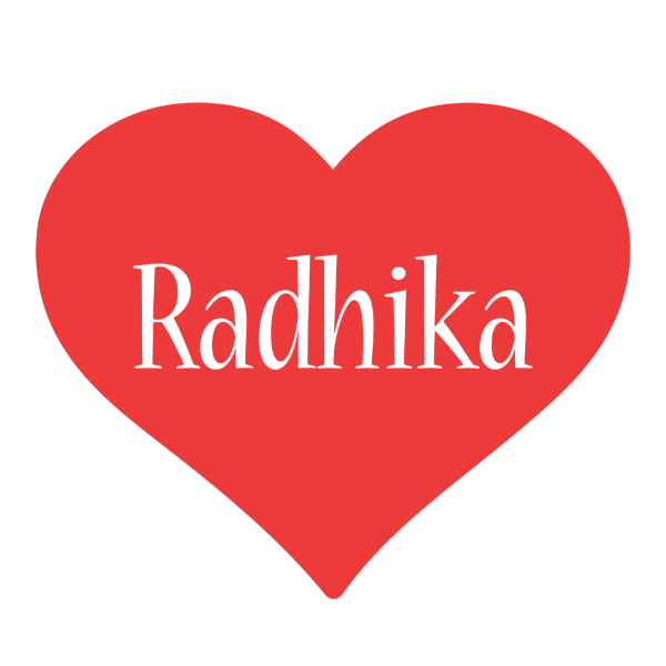 Radhika love logo