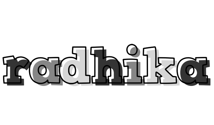 Radhika night logo