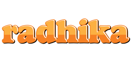 Radhika orange logo