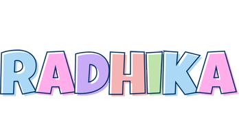 Radhika pastel logo