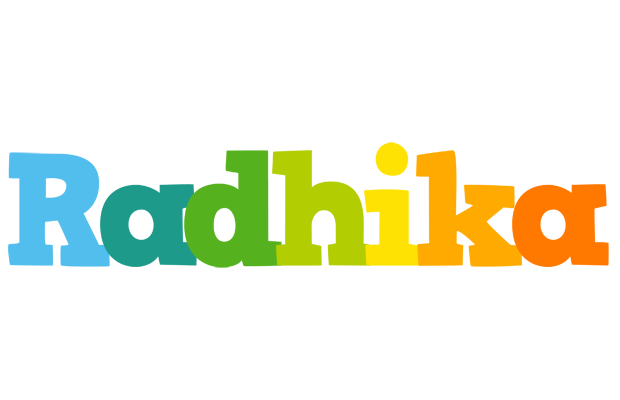 Radhika rainbows logo
