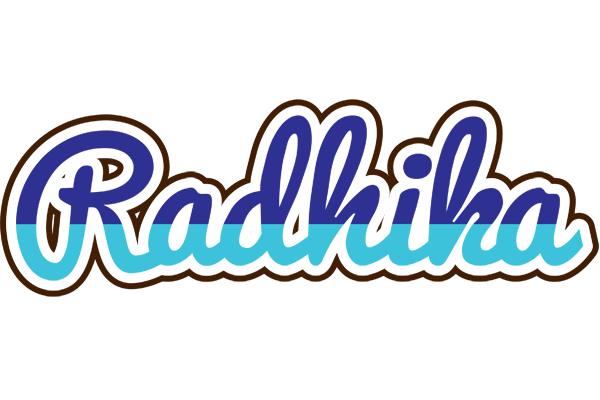 Radhika raining logo