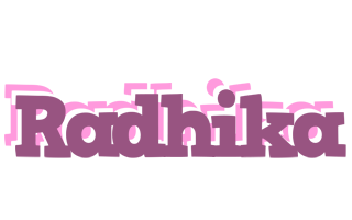 Radhika relaxing logo