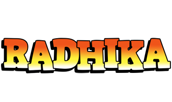 Radhika sunset logo