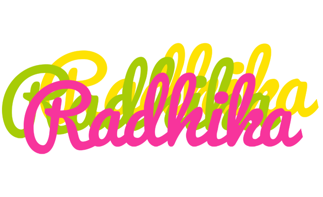 Radhika sweets logo