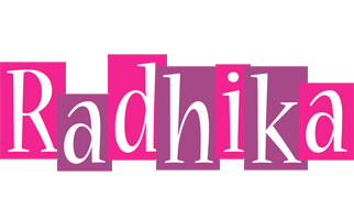 Radhika whine logo