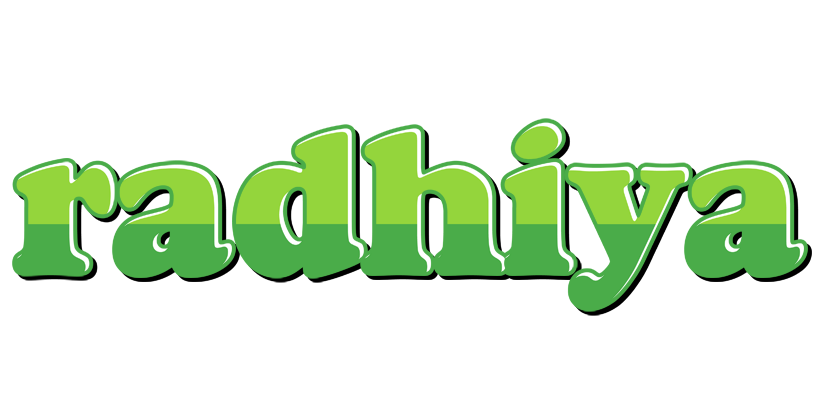 Radhiya apple logo