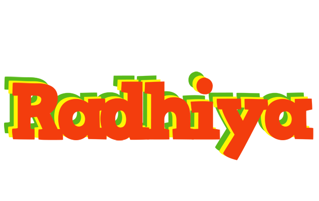 Radhiya bbq logo