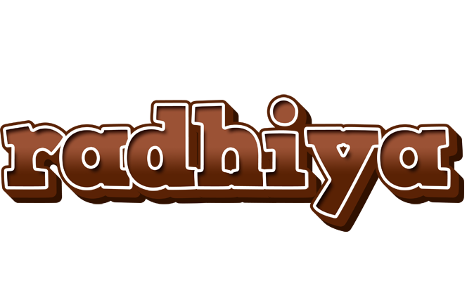 Radhiya brownie logo