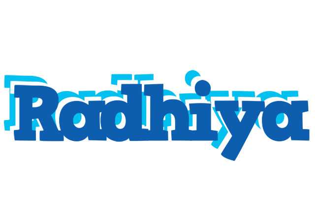 Radhiya business logo
