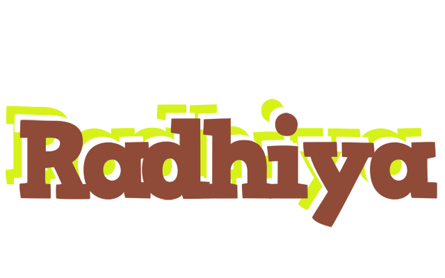 Radhiya caffeebar logo