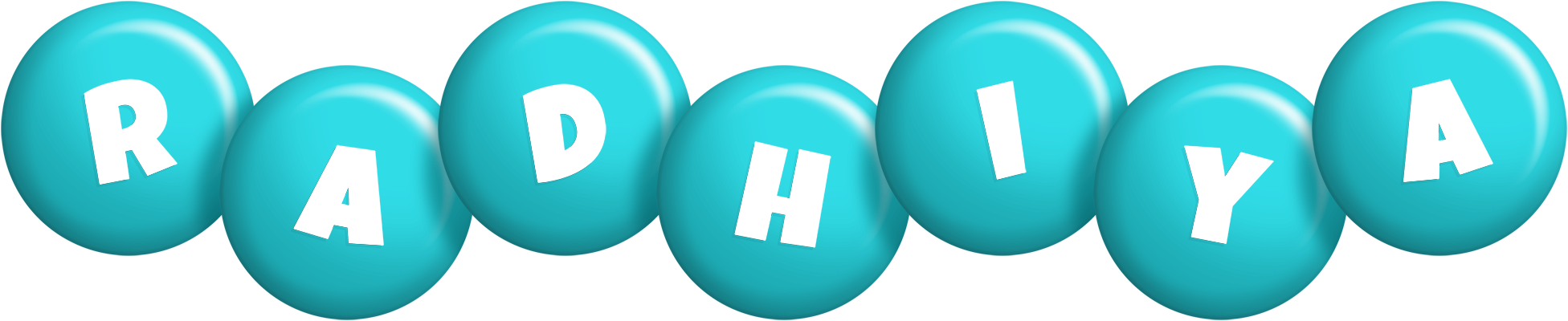 Radhiya candy-azur logo