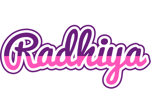 Radhiya cheerful logo