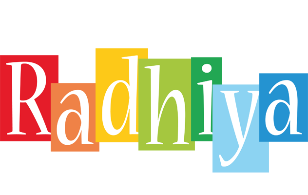Radhiya colors logo