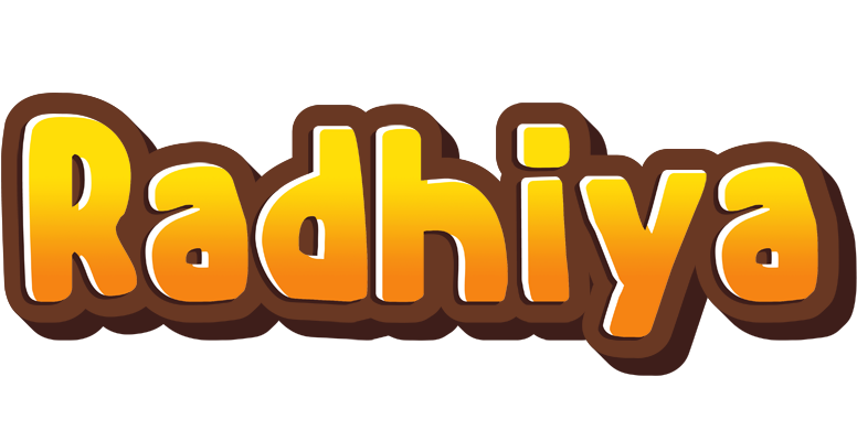 Radhiya cookies logo