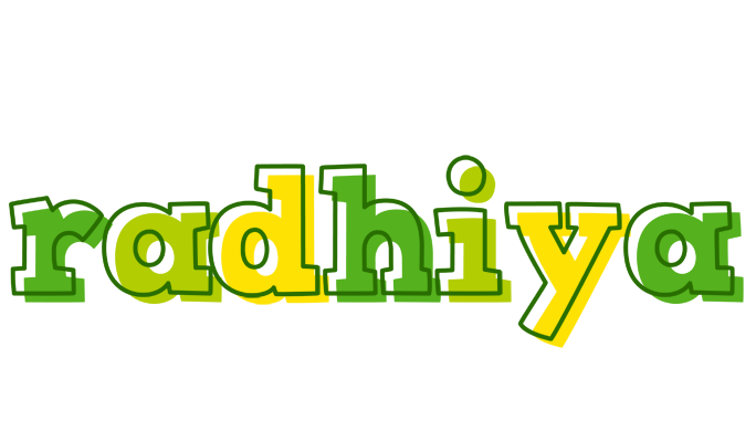 Radhiya juice logo