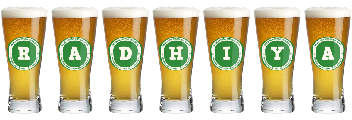 Radhiya lager logo