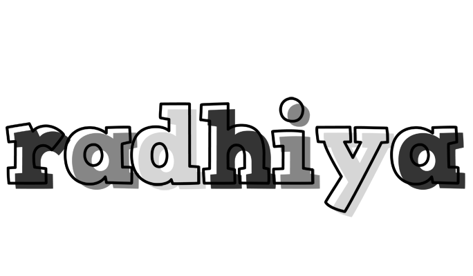 Radhiya night logo