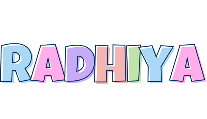 Radhiya pastel logo