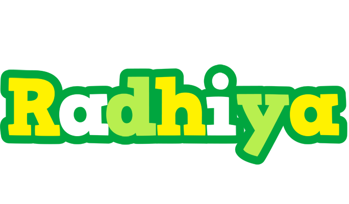 Radhiya soccer logo