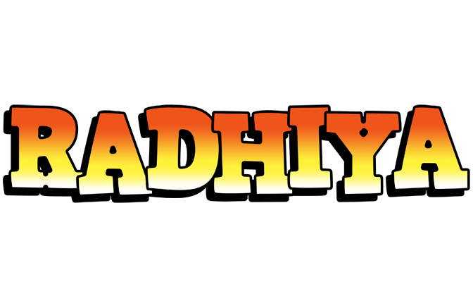 Radhiya sunset logo