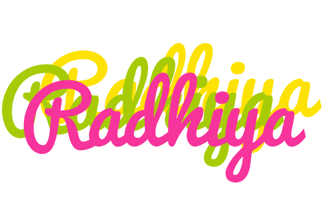 Radhiya sweets logo