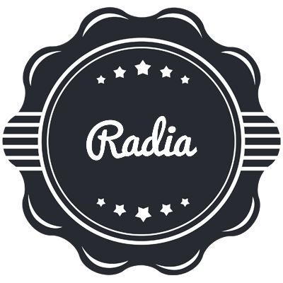 Radia badge logo