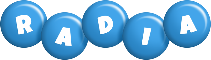 Radia candy-blue logo