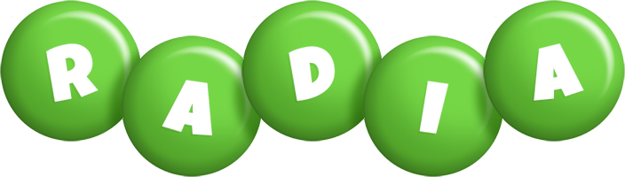 Radia candy-green logo