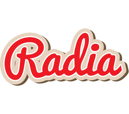Radia chocolate logo