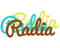 Radia cupcake logo