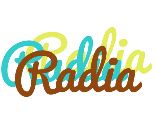 Radia cupcake logo