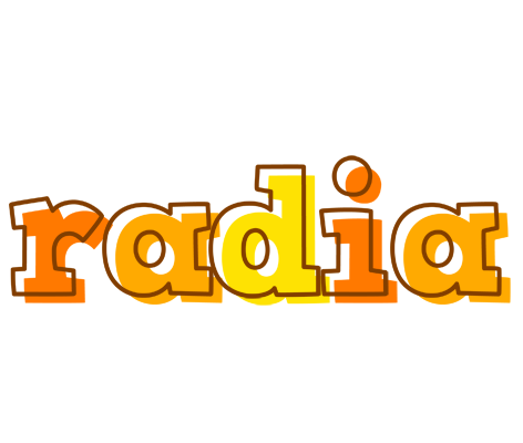 Radia desert logo