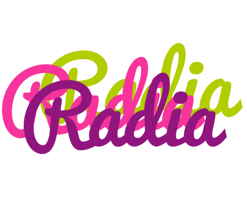 Radia flowers logo