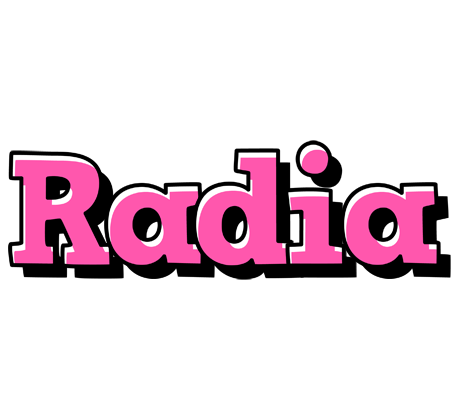 Radia girlish logo